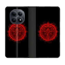Housse Cuir Portefeuille Pour Xiaomi Redmi Note 15 5G Manga Fullmetal Alchemist Logo