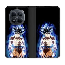 Housse Cuir Portefeuille Pour Xiaomi Redmi Note 15 Pro 4G Manga Dragon Ball Sangoku Noir