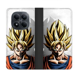 Housse Cuir Portefeuille Pour Xiaomi Redmi Note 15 Pro 4G Manga Dragon Ball Sangoku Portrait