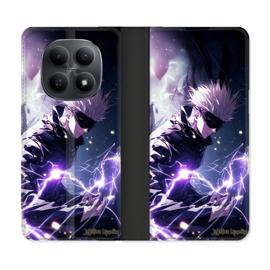 Housse Cuir Portefeuille Pour Xiaomi Redmi Note 15 5G Manga Jujutsu Kaisen Gojo Saturo