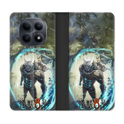 Housse Cuir Portefeuille Pour Xiaomi Redmi Note 15 5G Manga Kaiju N° 8 Kafka Hibino