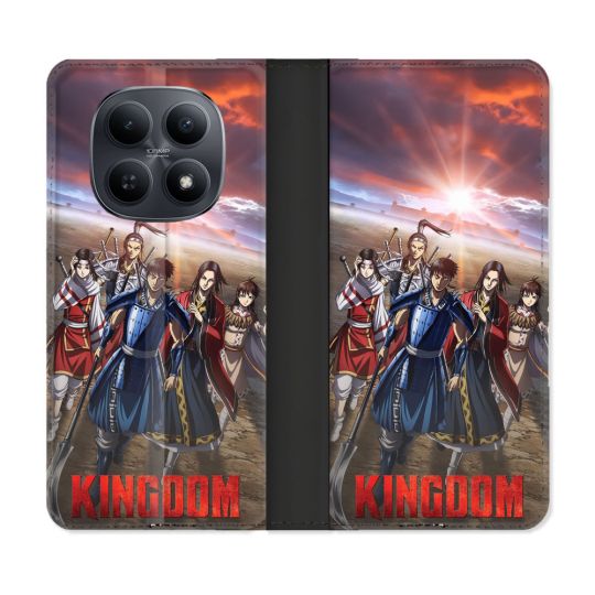 Housse Cuir Portefeuille Pour Xiaomi Redmi Note 15 5G Manga Kingdom Affiche