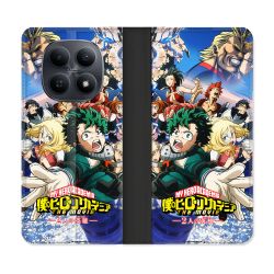 Housse Cuir Portefeuille Pour Xiaomi Redmi Note 15 5G Manga My Hero Academia Affiche