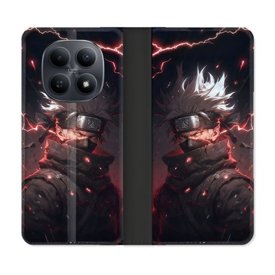 Housse Cuir Portefeuille Pour Xiaomi Redmi Note 15 5G Manga Naruto Kakashi Dark