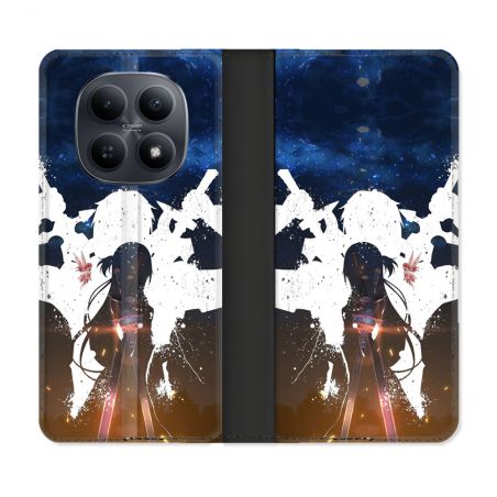 Housse Cuir Portefeuille Pour Xiaomi Redmi Note 15 5G Manga SAO sword Art Online Asuna