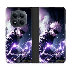 Housse Cuir Portefeuille Pour Xiaomi Redmi Note 15 Pro 4G Manga Jujutsu Kaisen Gojo Saturo