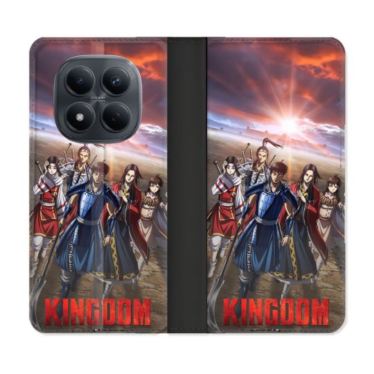 Housse Cuir Portefeuille Pour Xiaomi Redmi Note 15 Pro 4G Manga Kingdom Affiche