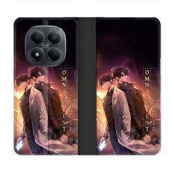 Housse Cuir Portefeuille Pour Xiaomi Redmi Note 15 Pro 4G Manga Lecteur Omniscient Affiche