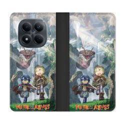 Housse Cuir Portefeuille Pour Xiaomi Redmi Note 15 Pro 4G Manga Made In Abyss Affiche