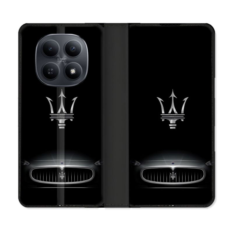 Housse Cuir Portefeuille Pour Xiaomi Redmi Note 15 5G Maserati