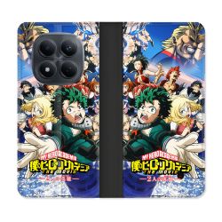 Housse Cuir Portefeuille Pour Xiaomi Redmi Note 15 Pro 4G Manga My Hero Academia Affiche