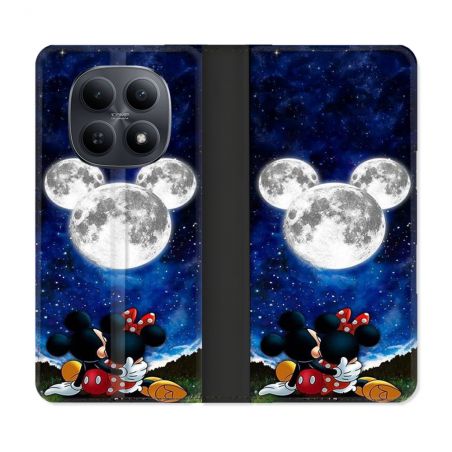 Housse Cuir Portefeuille Pour Xiaomi Redmi Note 15 5G Mickey Minnie