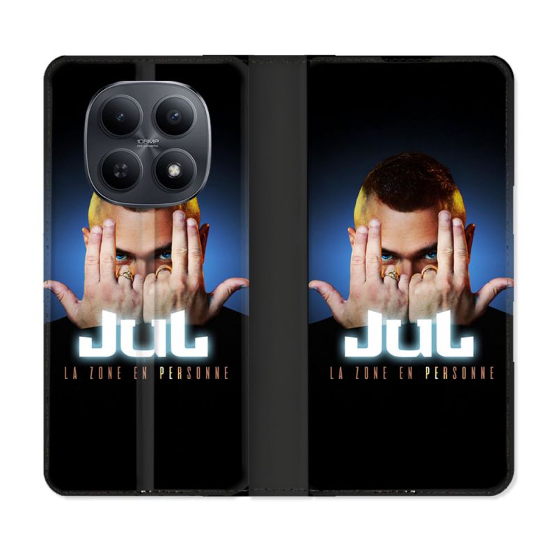 Housse Cuir Portefeuille Pour Xiaomi Redmi Note 15 5G Musique Jul Signe