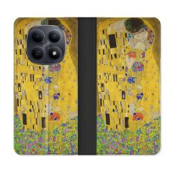 Housse Cuir Portefeuille Pour Xiaomi Redmi Note 15 5G Peinture Le Baiser