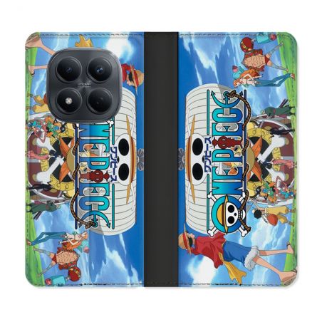 Housse Cuir Portefeuille Pour Xiaomi Redmi Note 15 Pro 4G Manga One Piece Sunny