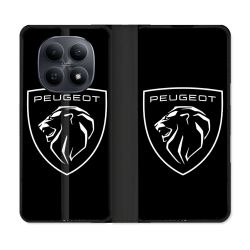 Housse Cuir Portefeuille Pour Xiaomi Redmi Note 15 5G Peugeot