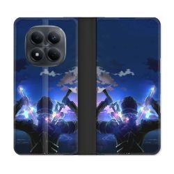 Housse Cuir Portefeuille Pour Xiaomi Redmi Note 15 Pro 4G Manga SAO sword Art Online Epee