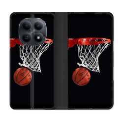 Housse Cuir Portefeuille Pour Xiaomi Redmi Note 15 5G Sport Basket Panier