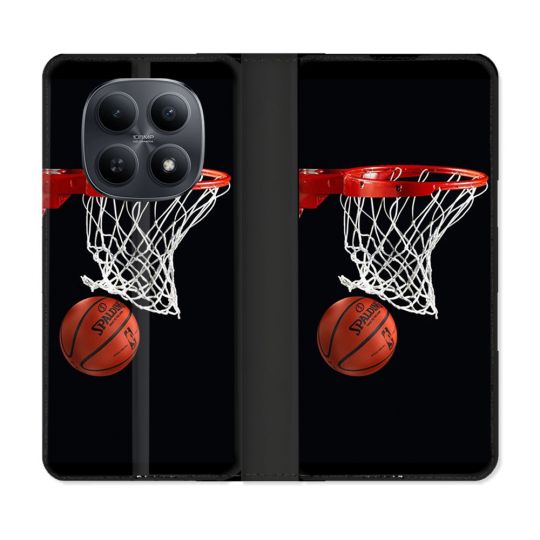 Housse Cuir Portefeuille Pour Xiaomi Redmi Note 15 5G Sport Basket Panier