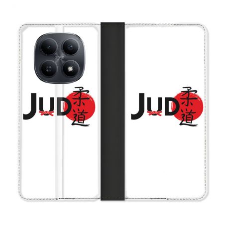 Housse Cuir Portefeuille Pour Xiaomi Redmi Note 15 5G Sport Judo Logo