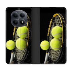 Housse Cuir Portefeuille Pour Xiaomi Redmi Note 15 5G Sport Tennis Balls