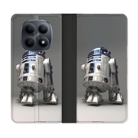 Housse Cuir Portefeuille Pour Xiaomi Redmi Note 15 5G Star Wars - R2D2