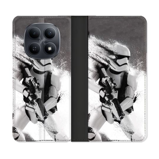 Housse Cuir Portefeuille Pour Xiaomi Redmi Note 15 5G Star Wars - Trooper