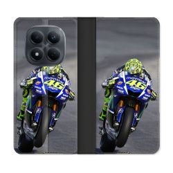Housse Cuir Portefeuille Pour Xiaomi Redmi Note 15 Pro 4G Moto Course GP Wheeling 46