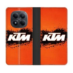 Housse Cuir Portefeuille Pour Xiaomi Redmi Note 15 Pro 4G Moto KTM