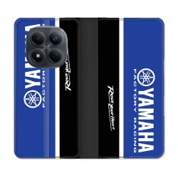 Housse Cuir Portefeuille Pour Xiaomi Redmi Note 15 Pro 4G Moto Yamaha