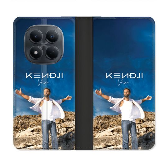 Housse Cuir Portefeuille Pour Xiaomi Redmi Note 15 Pro 4G Musique Kendji