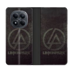 Housse Cuir Portefeuille Pour Xiaomi Redmi Note 15 Pro 4G Musique Rock Linkin Park