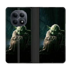 Housse Cuir Portefeuille Pour Xiaomi Redmi Note 15 5G Star Wars - Yoda sombre