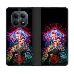 Housse Cuir Portefeuille Pour Xiaomi Redmi Note 15 5G Stranger Things Affiche 3