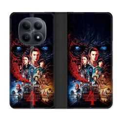 Housse Cuir Portefeuille Pour Xiaomi Redmi Note 15 5G Stranger Things Affiche 4