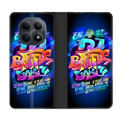 Housse Cuir Portefeuille Pour Xiaomi Redmi Note 15 5G Street Art Rap