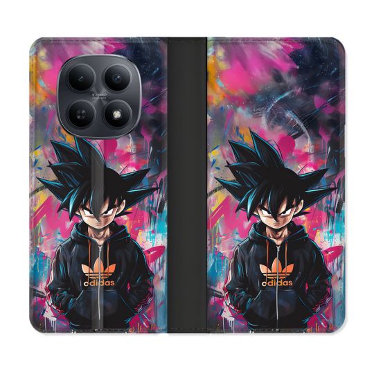 Housse Cuir Portefeuille Pour Xiaomi Redmi Note 15 5G Street Art Sangoku