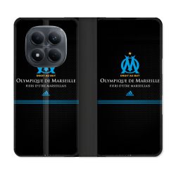 Housse Cuir Portefeuille Pour Xiaomi Redmi Note 15 Pro 4G Olympique Marseille OM Fier etre Marseillais