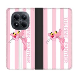 Housse Cuir Portefeuille Pour Xiaomi Redmi Note 15 Pro 4G Panthere Rose