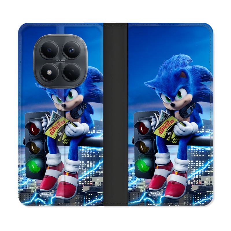 Housse Cuir Portefeuille Pour Xiaomi Redmi Note 15 Pro 4G Sonic