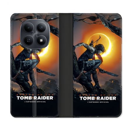 Housse Cuir Portefeuille Pour Xiaomi Redmi Note 15 5G Tomb Raider