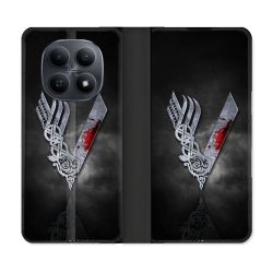 Housse Cuir Portefeuille Pour Xiaomi Redmi Note 15 5G Viking