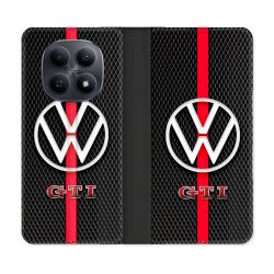 Housse Cuir Portefeuille Pour Xiaomi Redmi Note 15 5G Volkwagen Line