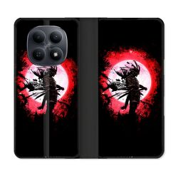 Housse Cuir Portefeuille Pour Xiaomi Redmi Note 15 5G Voyage Japon Samourai