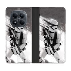 Housse Cuir Portefeuille Pour Xiaomi Redmi Note 15 Pro 4G Star Wars - Trooper