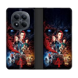 Housse Cuir Portefeuille Pour Xiaomi Redmi Note 15 Pro 4G Stranger Things Affiche 4