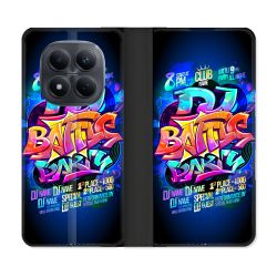 Housse Cuir Portefeuille Pour Xiaomi Redmi Note 15 Pro 4G Street Art Rap