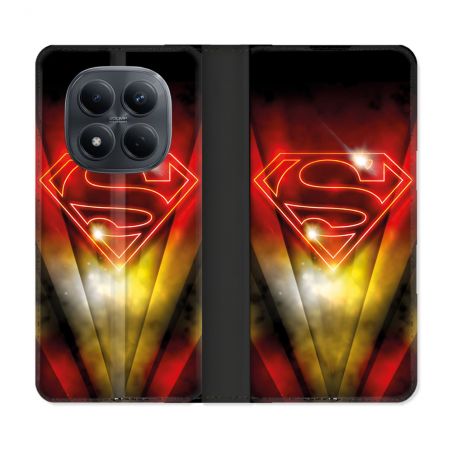 Housse Cuir Portefeuille Pour Xiaomi Redmi Note 15 Pro 4G Superman Logo