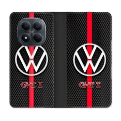 Housse Cuir Portefeuille Pour Xiaomi Redmi Note 15 Pro 4G Volkwagen Line