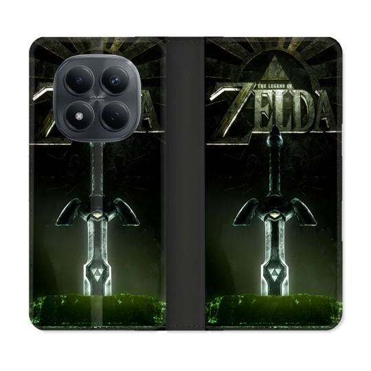 Housse Cuir Portefeuille Pour Xiaomi Redmi Note 15 Pro 4G Zelda